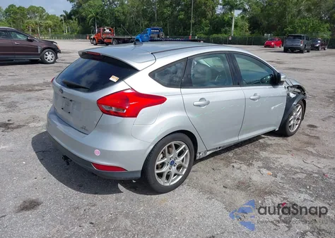 2015 Ford Focus Se из США, поврежденный, VIN 1FADP3K25FL254443